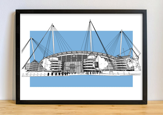 Manchester City, Etihad Stadium Posters