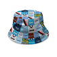 Manchester Blue Kit Montage - Bucket Hat
