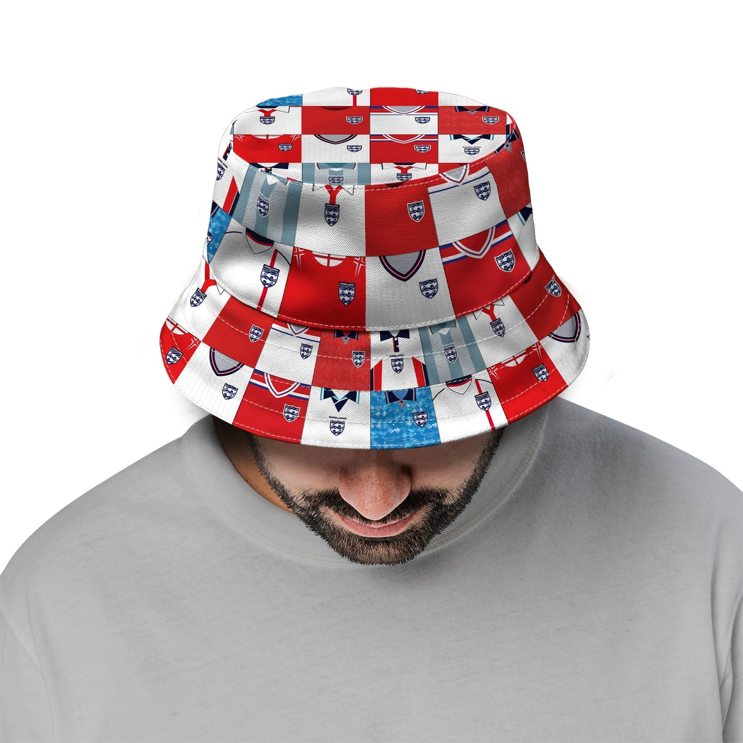 England Kit Montage - Bucket Hat
