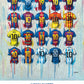 Collection of Messi soccer jerseys in various colors on a light blue background with 'Messi Shirts' text.