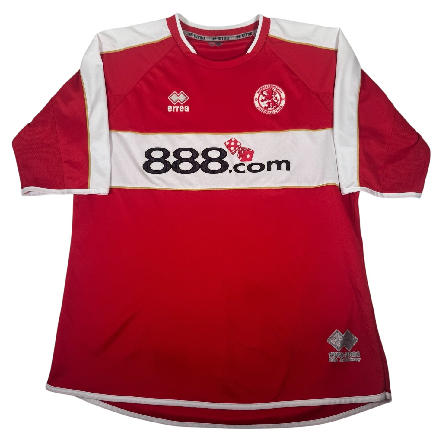 Middlesbrough 2006/2007 Home Football Shirt 3XL