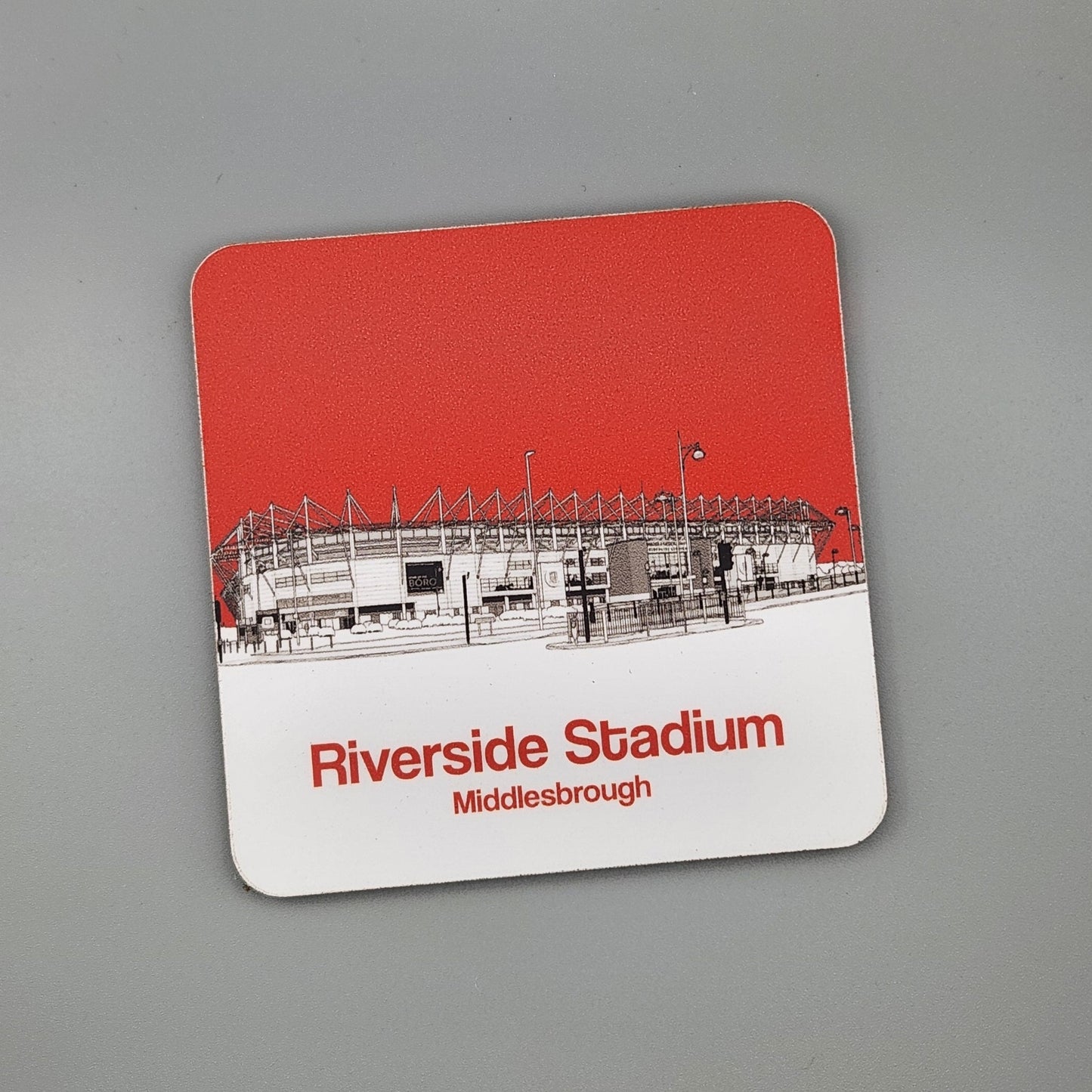 Middlesbrough FC Drinks coaster of Riverside Stadium