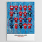 Middlesbrough FC Shirts - A2 Signed Limited Edition Prints