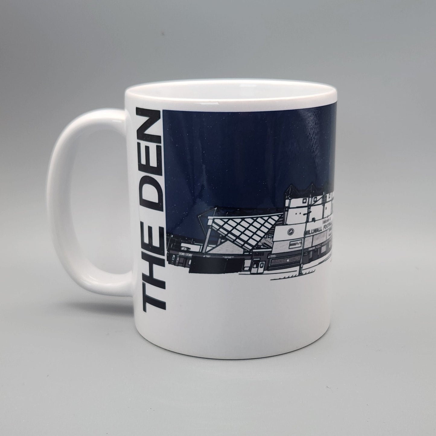 Millwall FC, The Den Illustrated Mug
