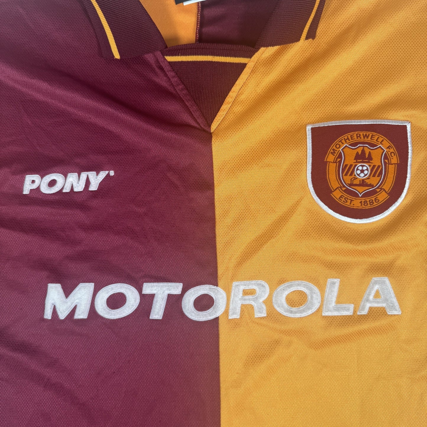 Motherwell 1996/1997/1998 Home Shirt Large
