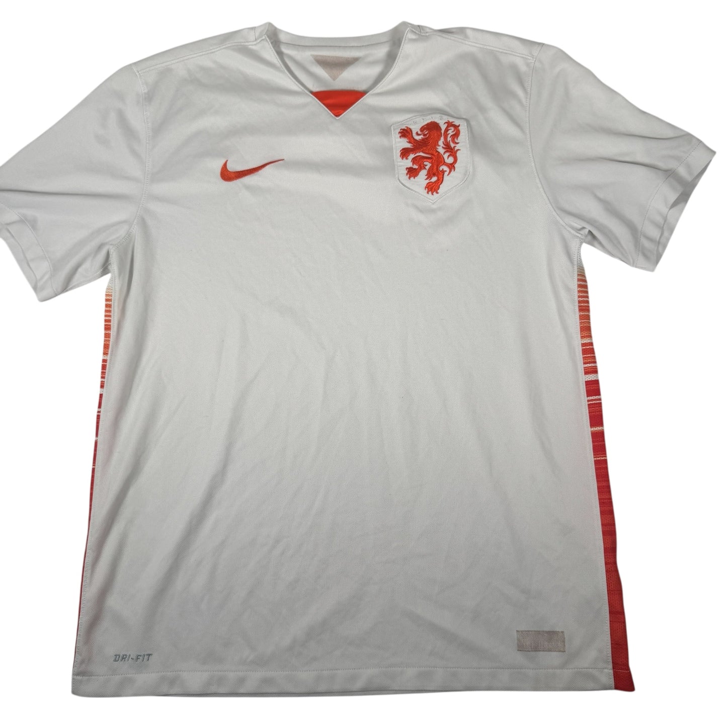 Netherlands 2015/2016 Away Football Shirt Large