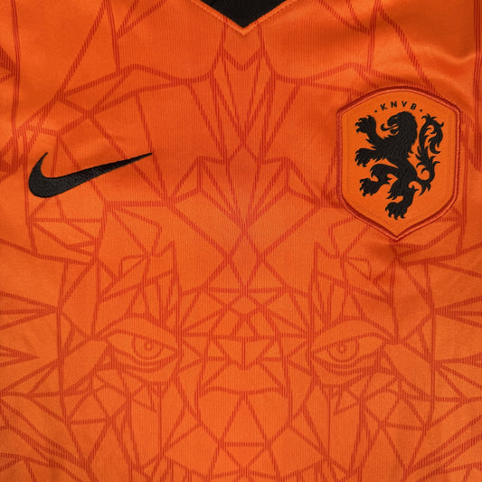 Netherlands 2020/2021 Home Football Shirt Small