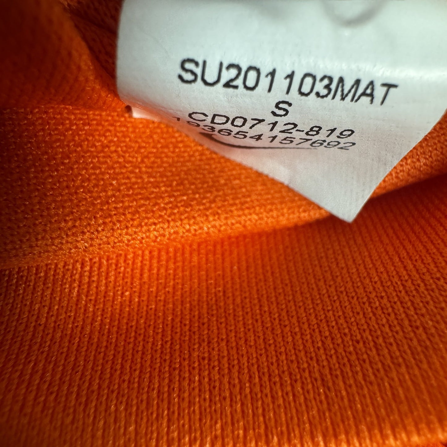Netherlands 2020/2021 Home Football Shirt Small