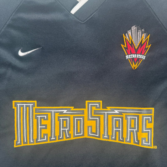 New York Red Bulls/MetroStars 1996/1997/1998 Training Football Shirt XL