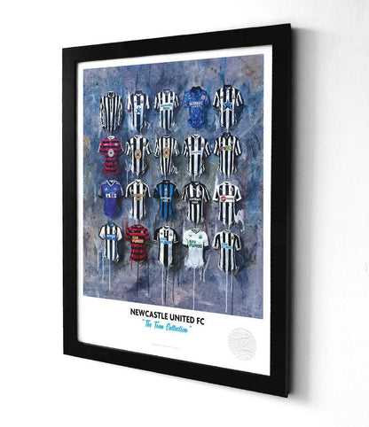 Newcastle 2022 A3 Print – Magpies Shirt Wall Art
