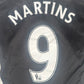 MARTINS 9 Newcastle United 2007/2008/2009 Home Football Shirt Small