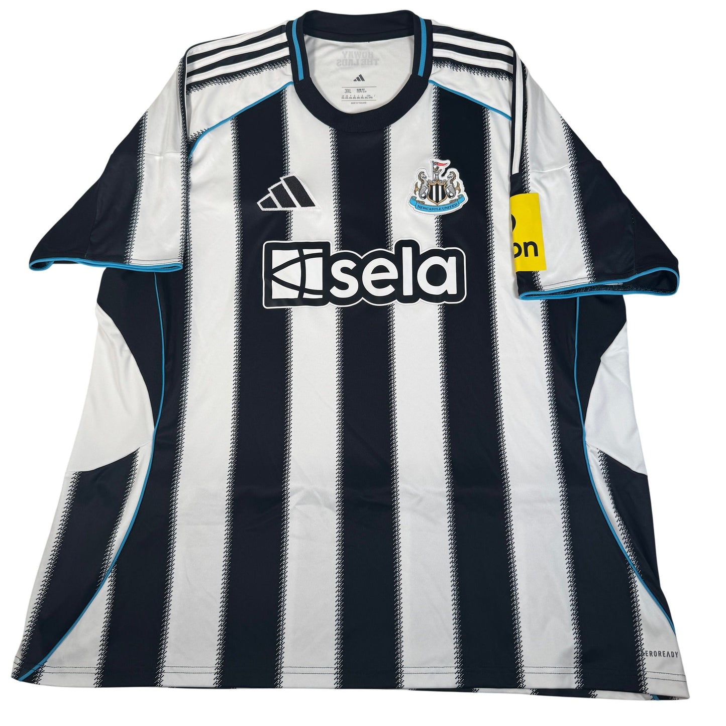 Newcastle United 2025/2026 Home Football Shirt 3XL