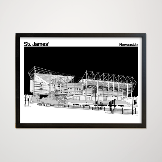 Newcastle United St. James' Park Prints