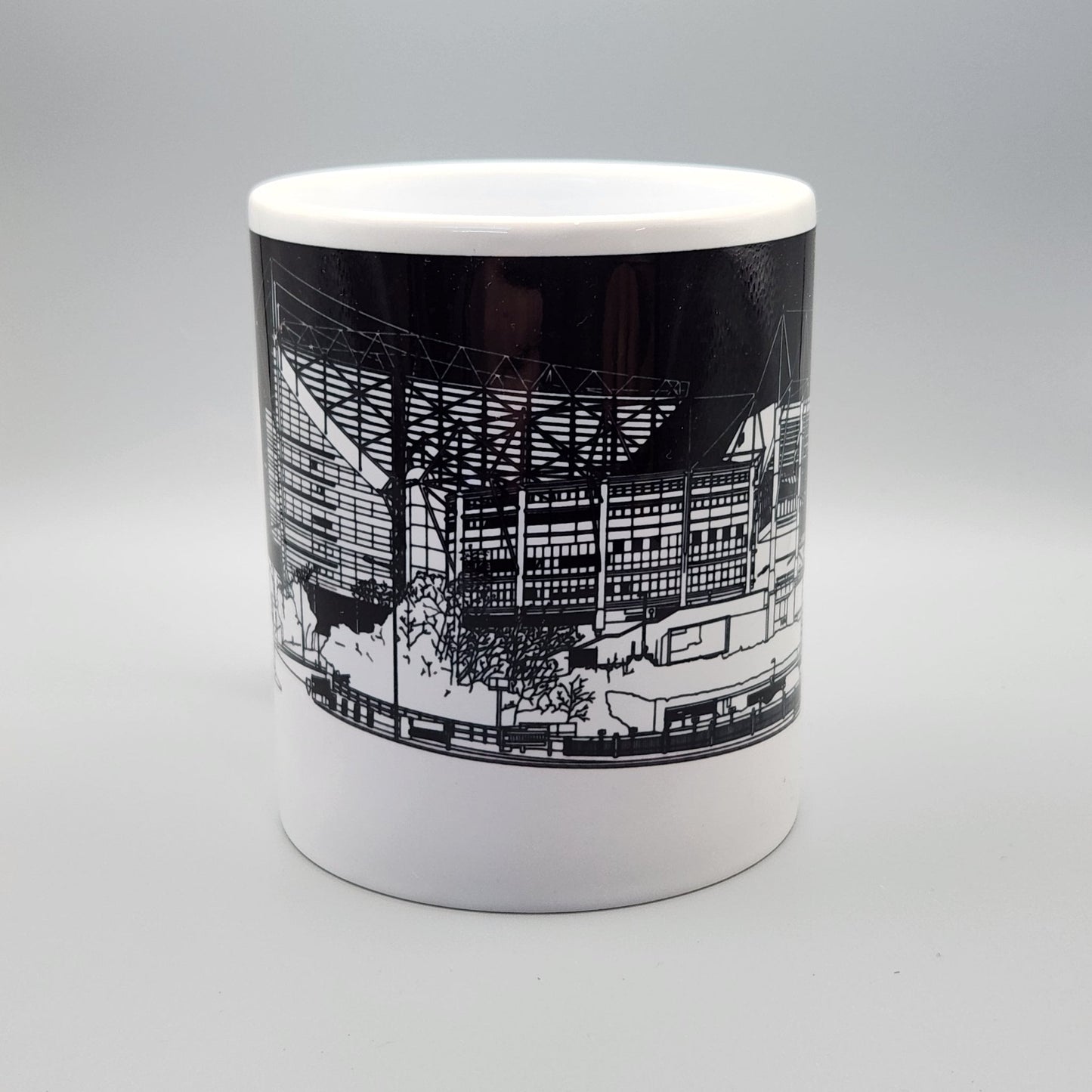 Newcastle United, St. James' Park Illustrated Mug