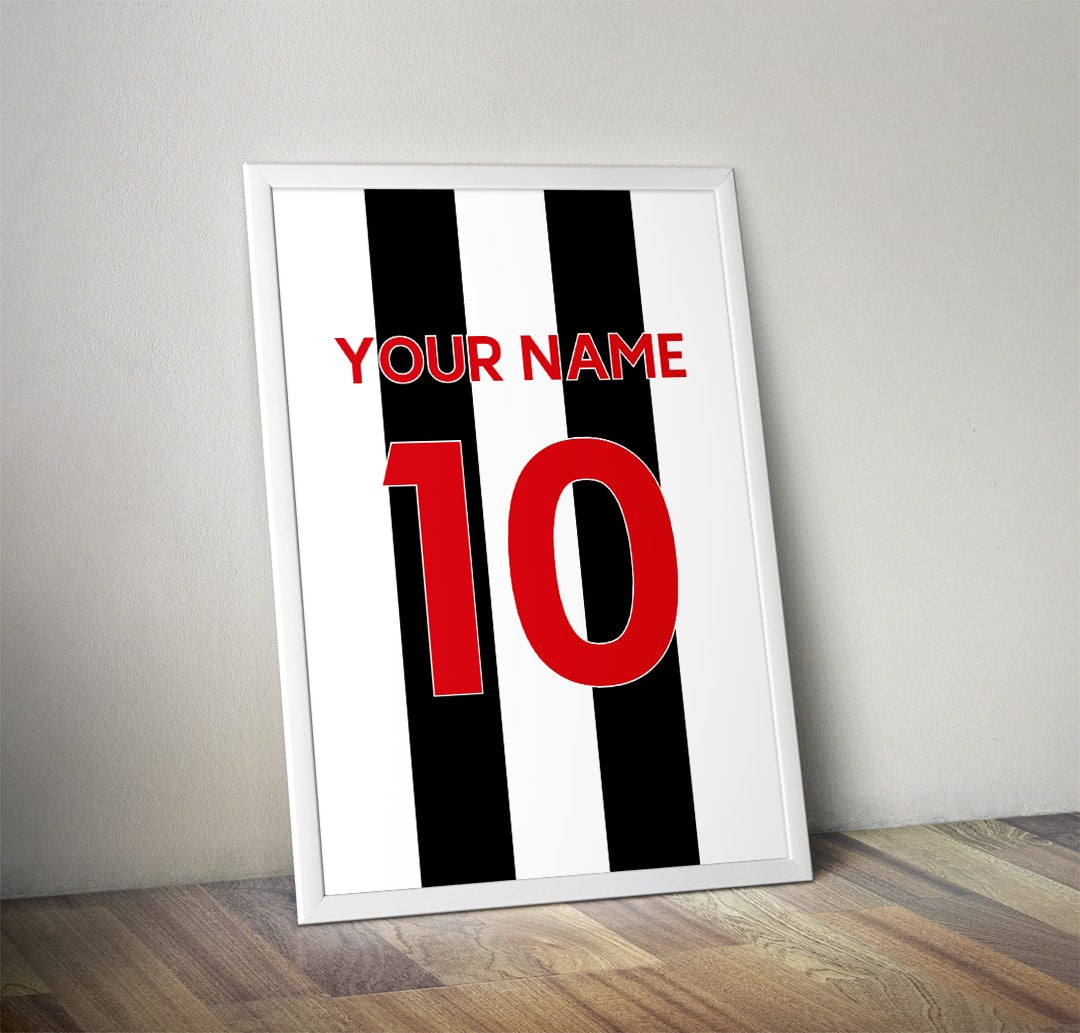 Personalised Football Shirt Print