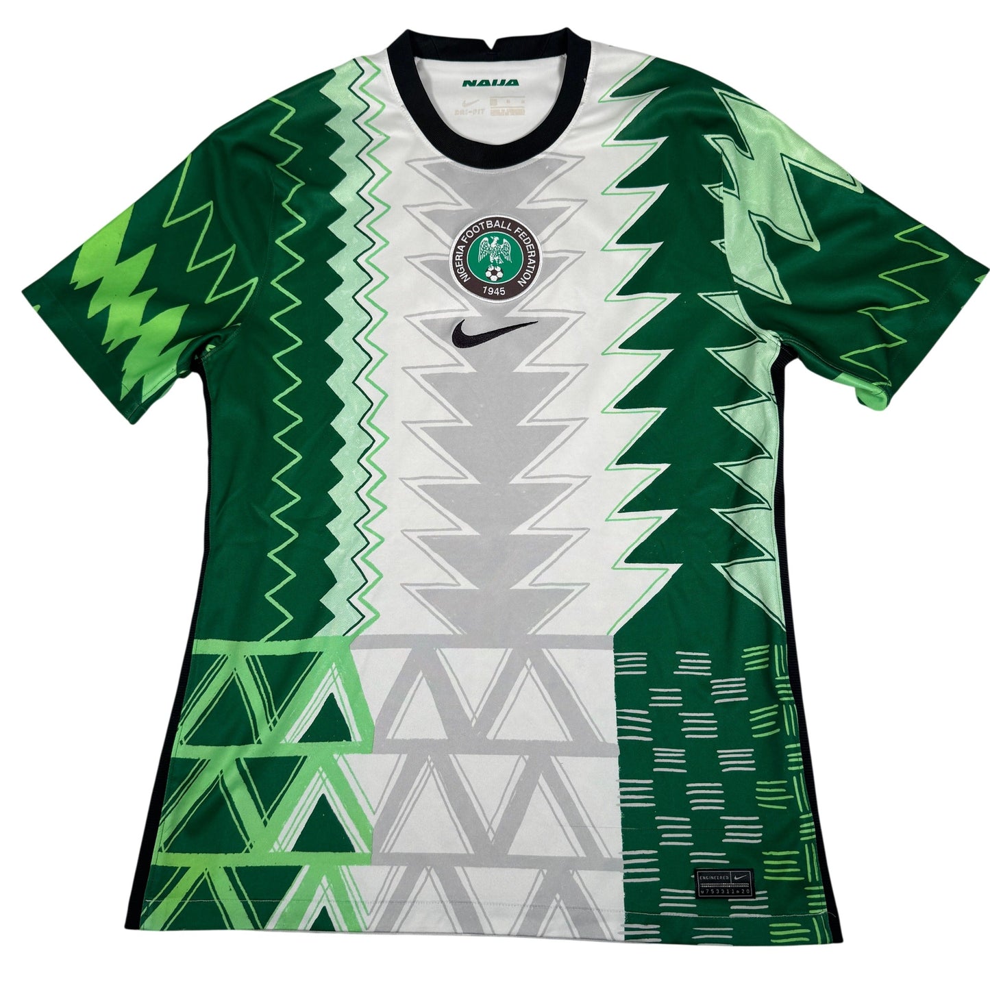 Nigeria 2020/2021 Home Football Shirt Medium