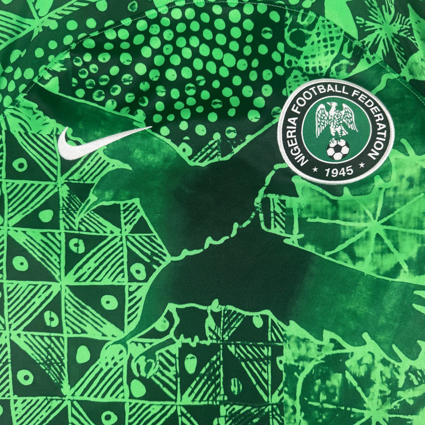 Nigeria 2022/2023/2024 Home Football Shirt Small