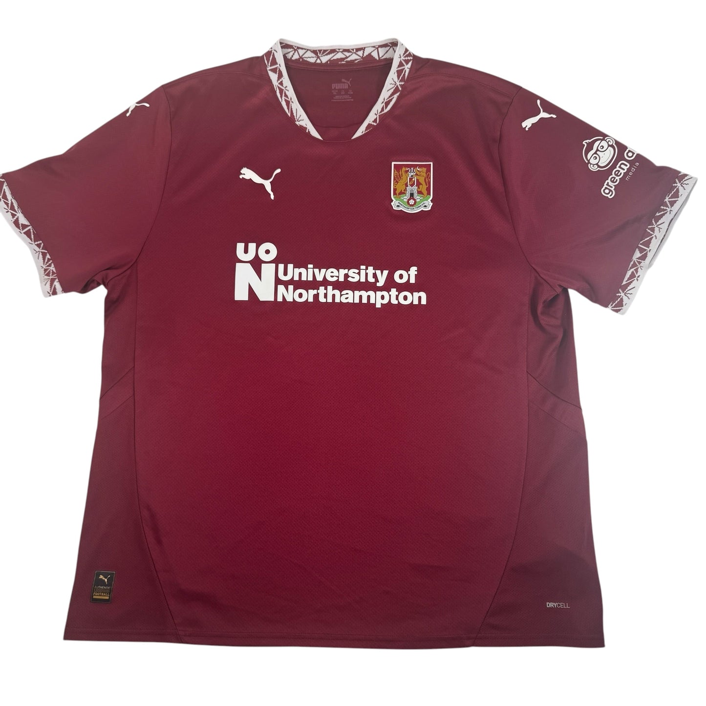 Northampton Town 2024/2025 Home Football Shirt 3XL