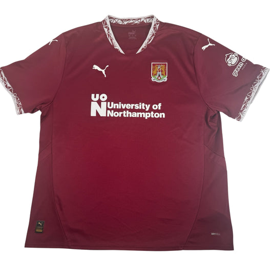 Northampton Town 2024/2025 Home Football Shirt 3XL