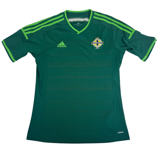 Northern Ireland 2014/2015/2016 Home Football Shirt Medium