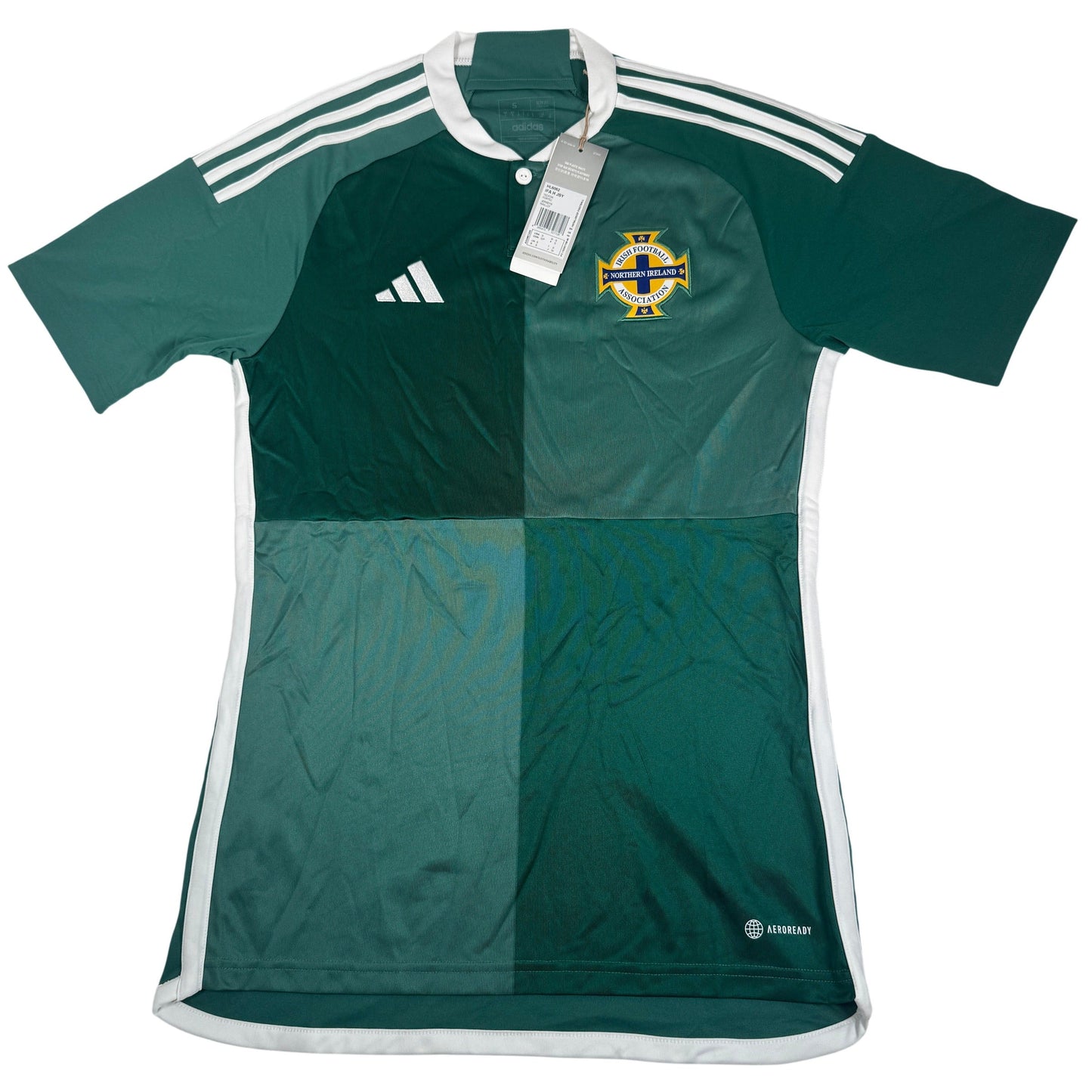 Northern Ireland 2022/2023/2024 Home Football Shirt Small BNWT