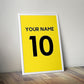 Personalised Football Shirt Print