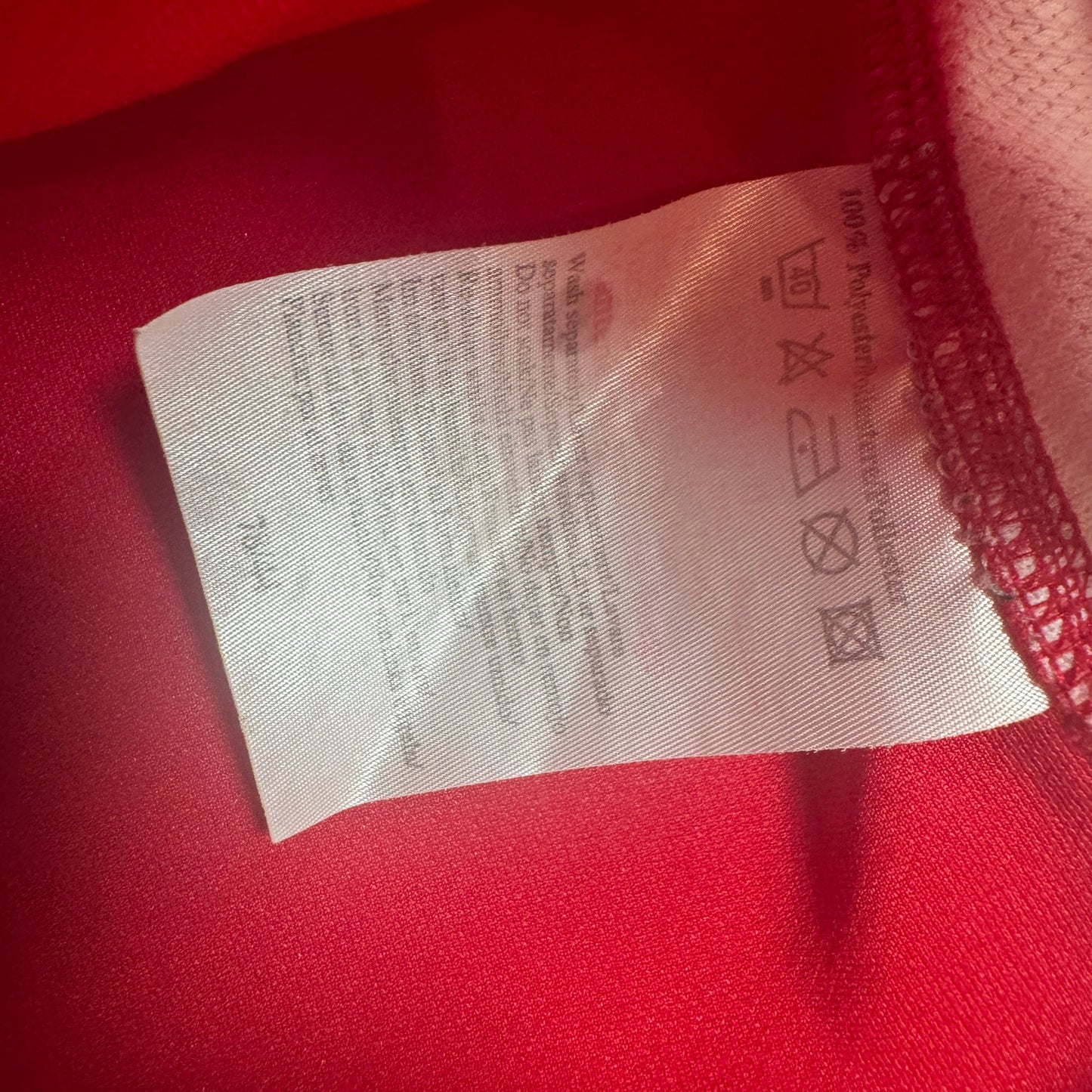 Nottingham Forest 2002/2003 Home Long Sleeve Football Shirt Small