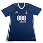 Nottingham Forest 2017/2018 Away Football Shirt Medium