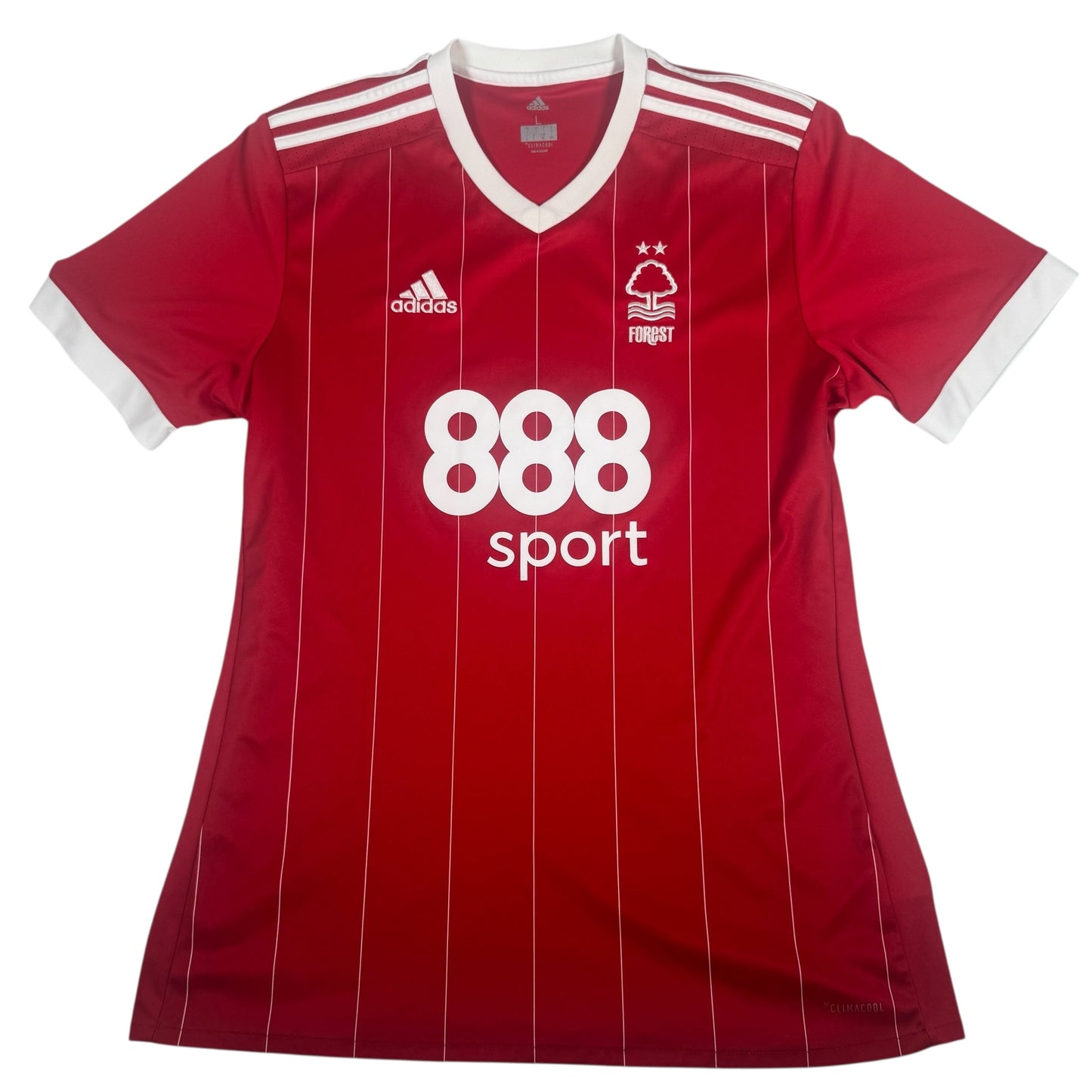 Nottingham Forest 2017/2018 Home Football Shirt Large