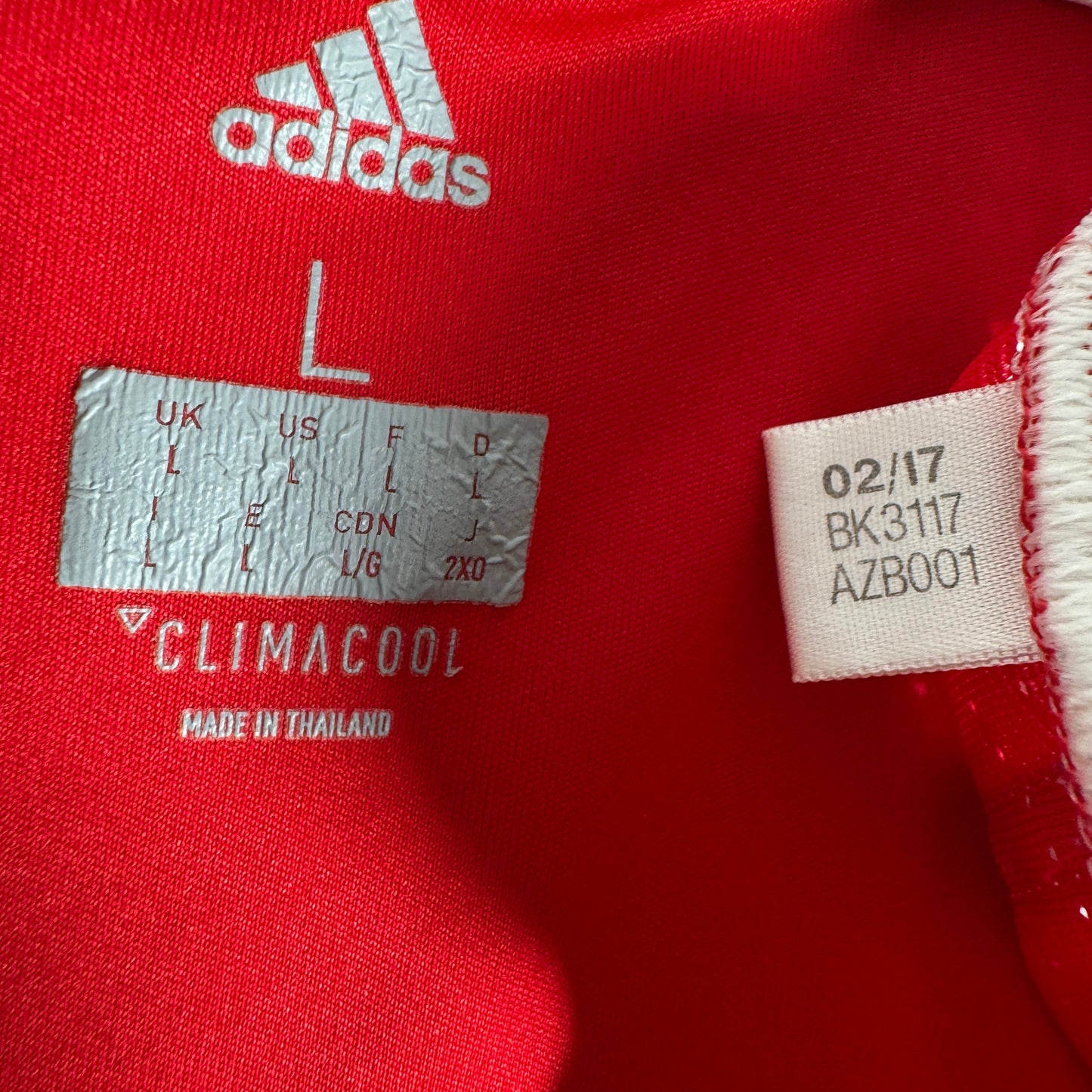 Nottingham Forest 2017/2018 Home Football Shirt Large