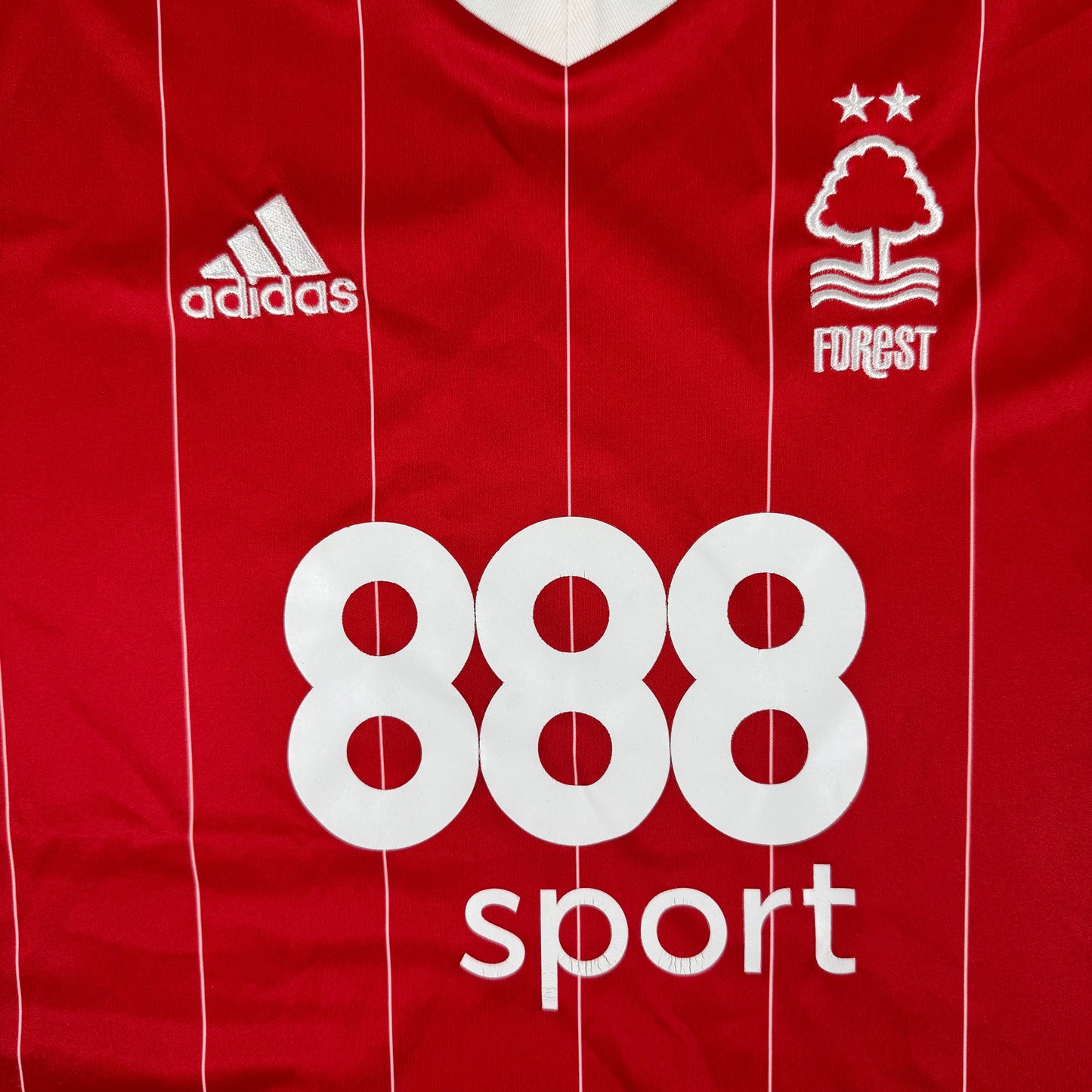 Nottingham Forest 2017/2018 Home Football Shirt Large
