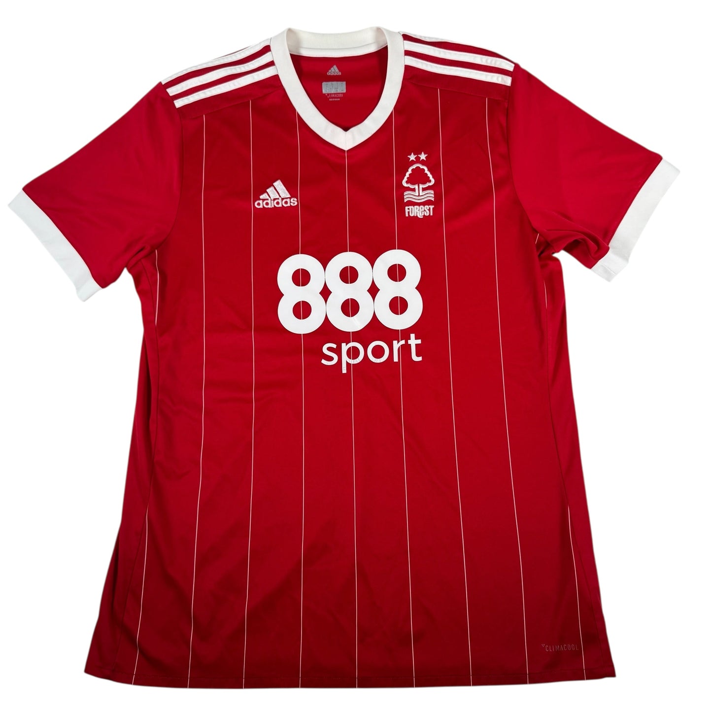 Nottingham Forest 2017/2018 Home Football Shirt Large