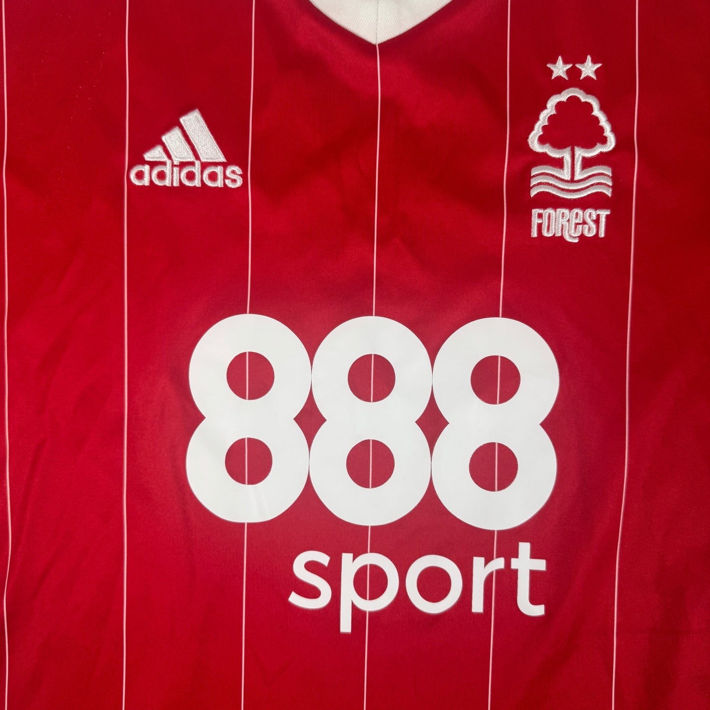 Nottingham Forest 2017/2018 Home Football Shirt Medium