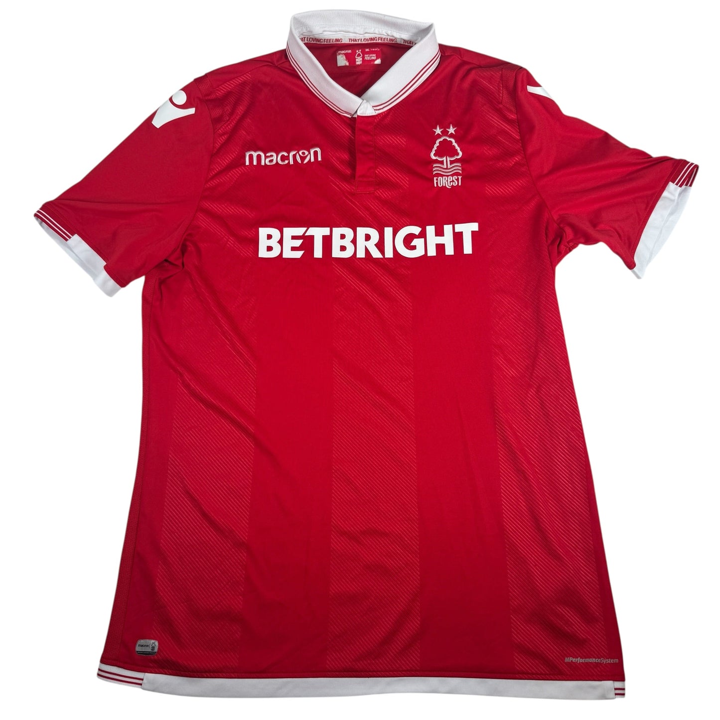 Nottingham Forest 2018/2019 Home Football Shirt 3XL XXXL