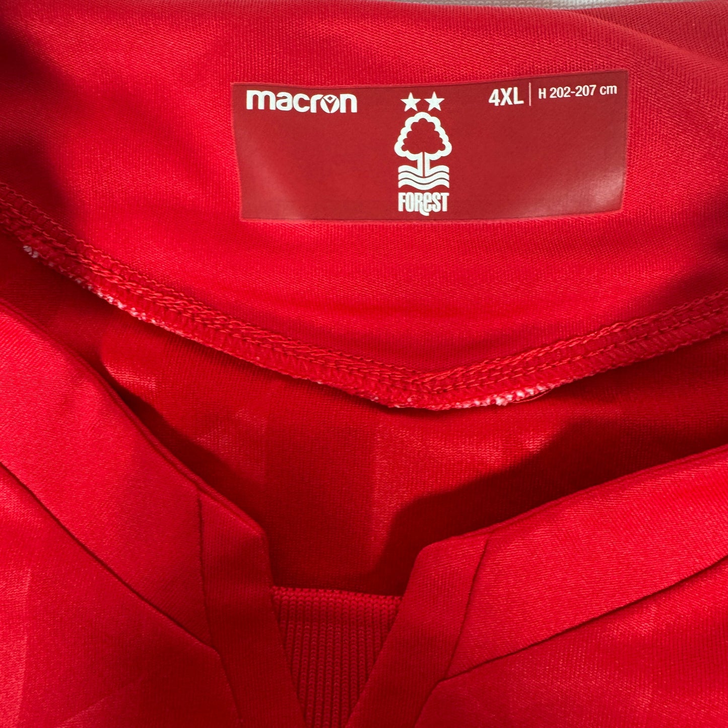 Nottingham Forest 2021/2022 Home Football Shirt 4XL