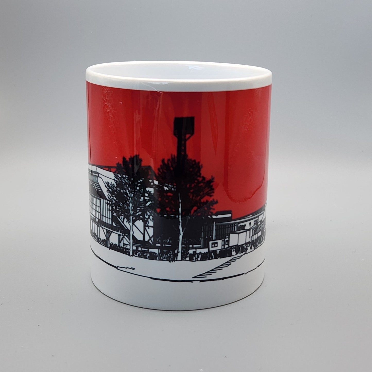 Nottingham Forest, City Ground Illustrated Mug