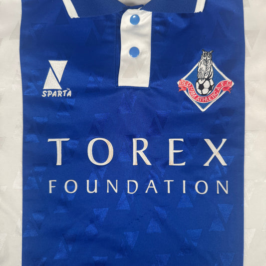 Oldham Athletic 2001/2002 Home Football Shirt Medium