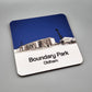 Oldham Athletic coaster of Boundary Park