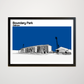 Oldham Athletic Art Print of Boundary Park