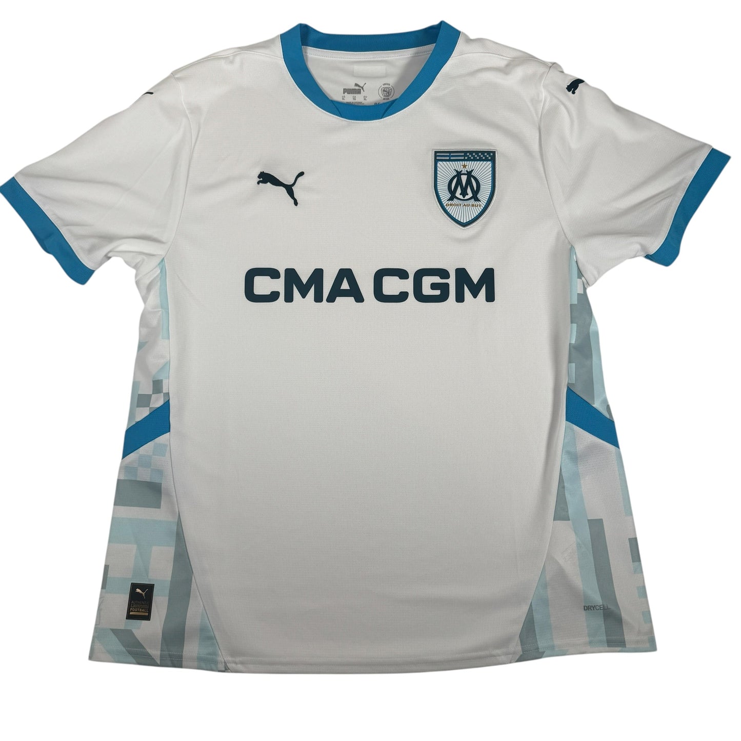 Olympique de Marseille 2024/2025 Home Football Shirt XL