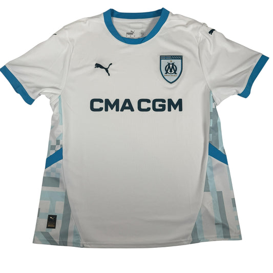 Olympique de Marseille 2024/2025 Home Football Shirt XL