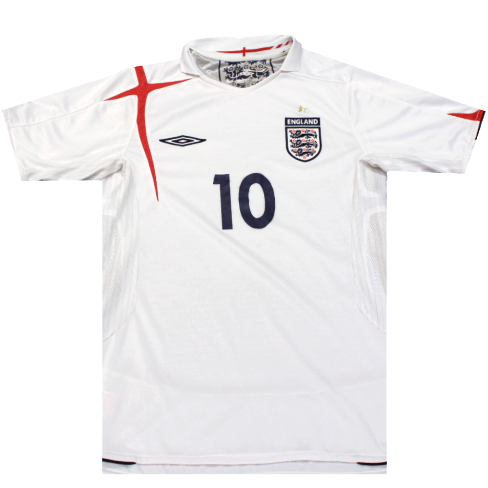 England 2006-2007 Home Football Shirt Michael Owen (Excellent) S