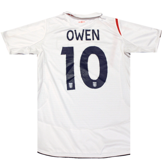 England 2006-2007 Home Football Shirt Michael Owen (Excellent) S