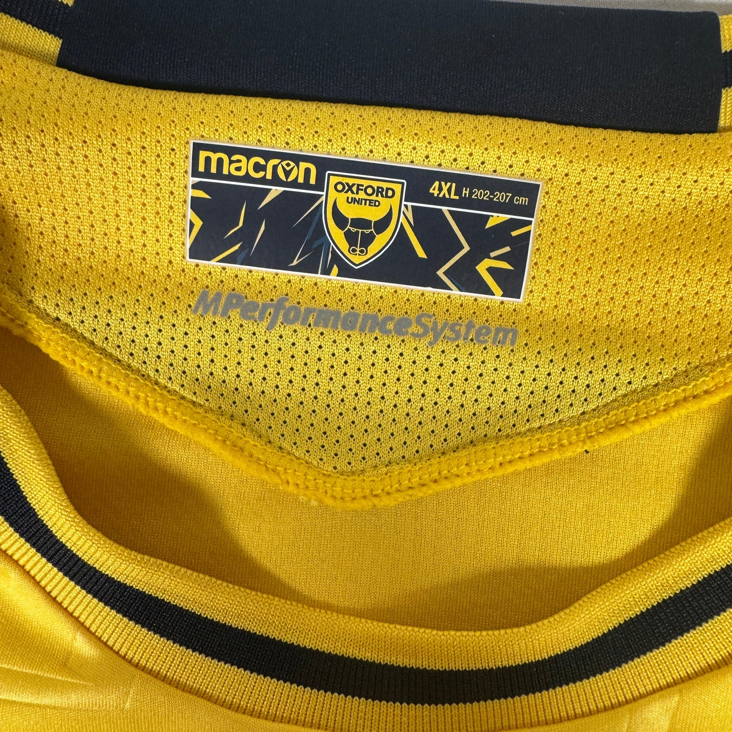 Oxford United 2022/2023 Home Football Shirt 4XL