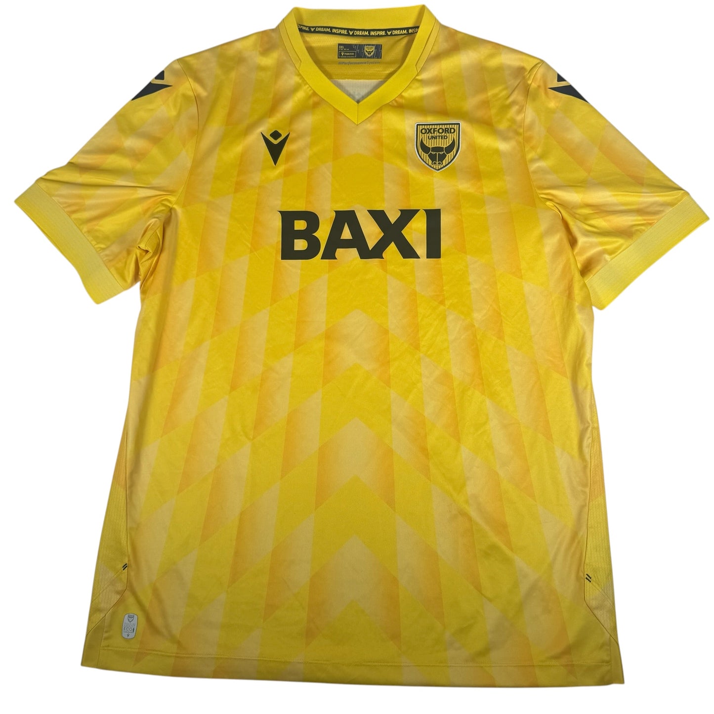 Oxford United 2024/2025 Home Football Shirt 3XL