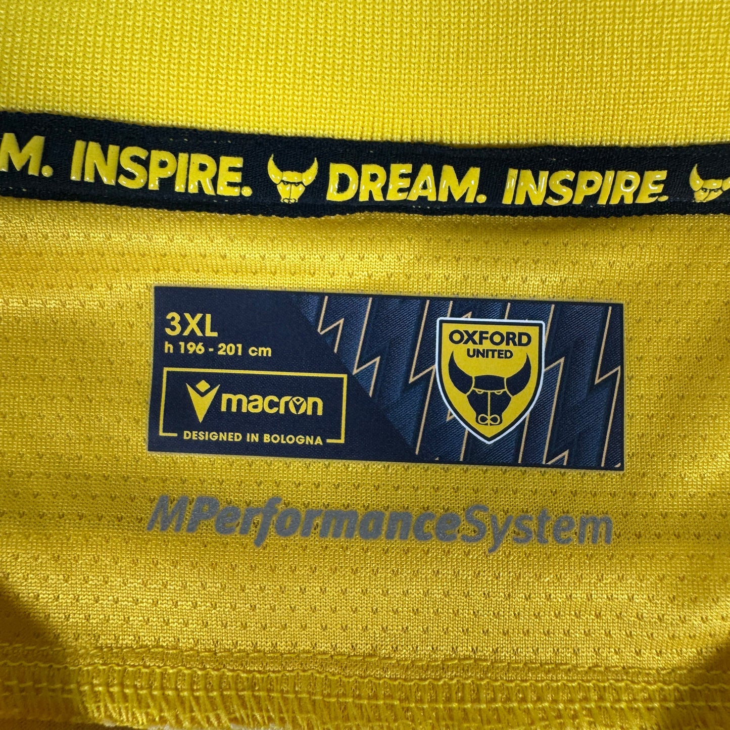 Oxford United 2024/2025 Home Football Shirt 3XL