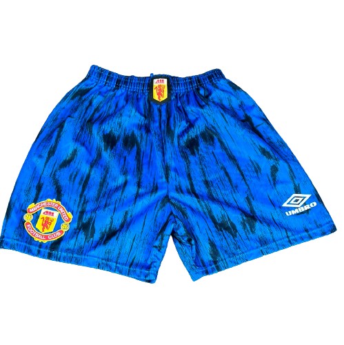 Manchester United 1992/1993 Away Shorts - 32 Inch Waist - Excellent