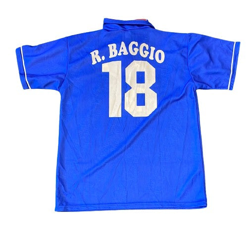 Italy Baggio Fans T Shirt Back