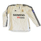 Real Madrid 2003-2004 Home Shirt Long Sleeve