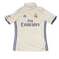 Real Madrid 2016 Home Shirt - 15/16 - Small Mens